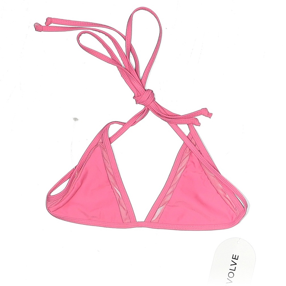NWT - Revolve Pink Bikini with Mesh detail Size XS